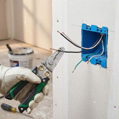 Multifunctional Stainless Steel Wire Stripper 7 In 1 Optical Fiber