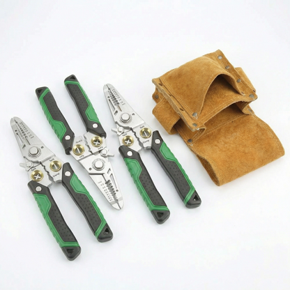 Multifunctional Stainless Steel Wire Stripper 7 In 1 Optical Fiber